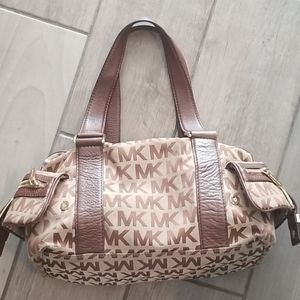 MK Signature Shoulder Bag